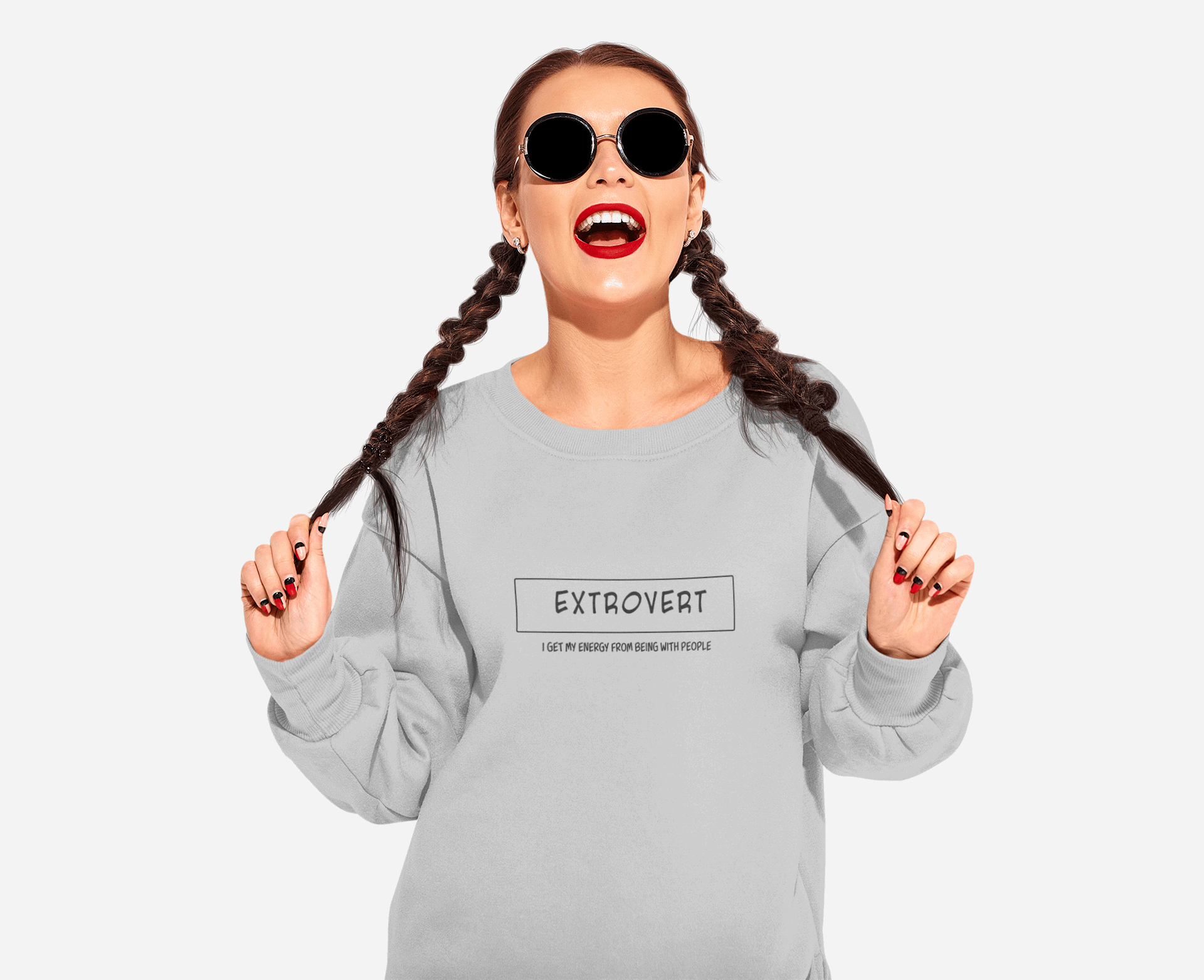 Extrovert Sweatshirt - Mental Health Awareness