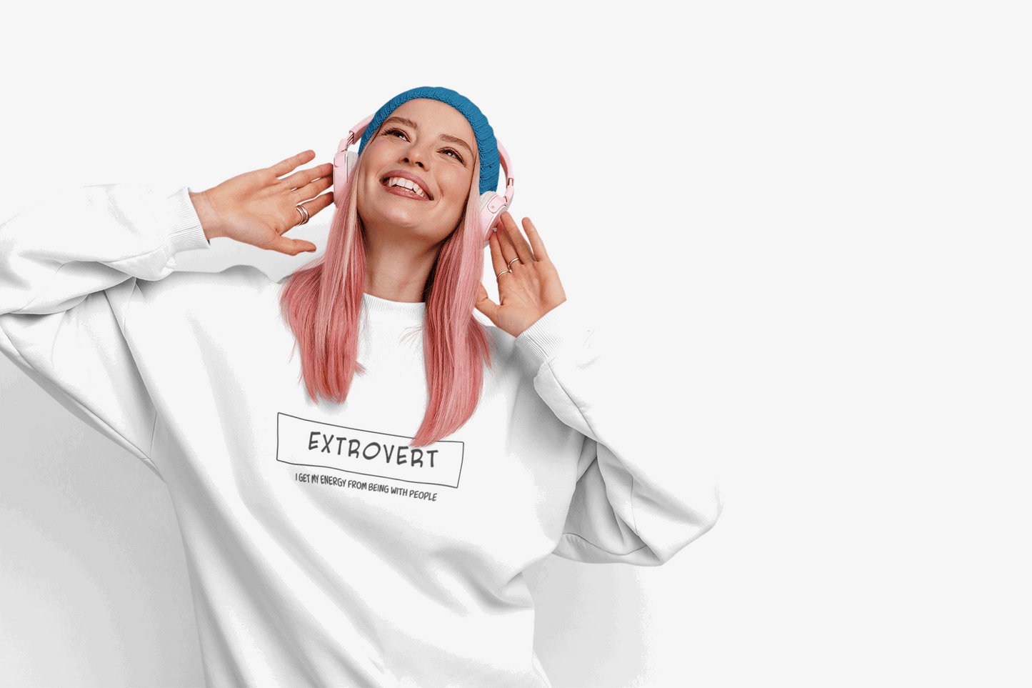 Extrovert Sweatshirt - Mental Health Awareness