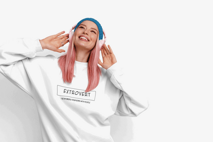 Extrovert Sweatshirt - Mental Health Awareness