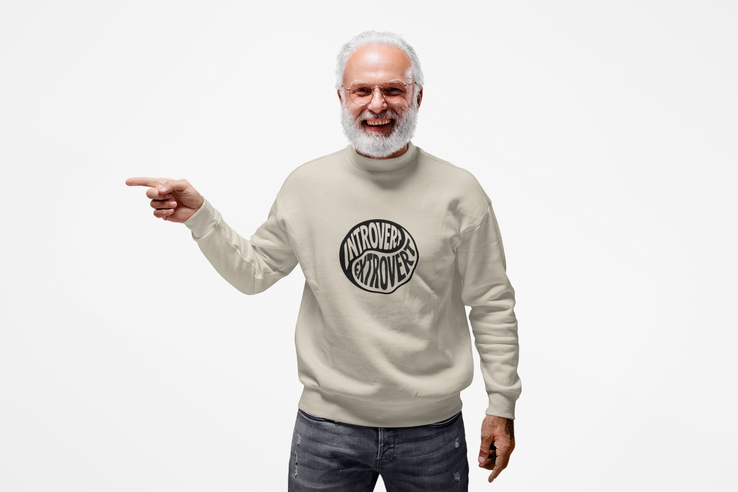 Yin/Yang Sweatshirt - Mental Health Awareness