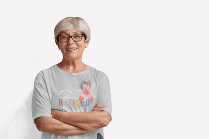 Officially Retired - Ladies Soft Tee