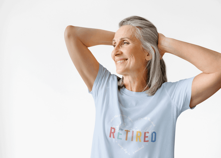 Officially Retired - Ladies Soft Tee