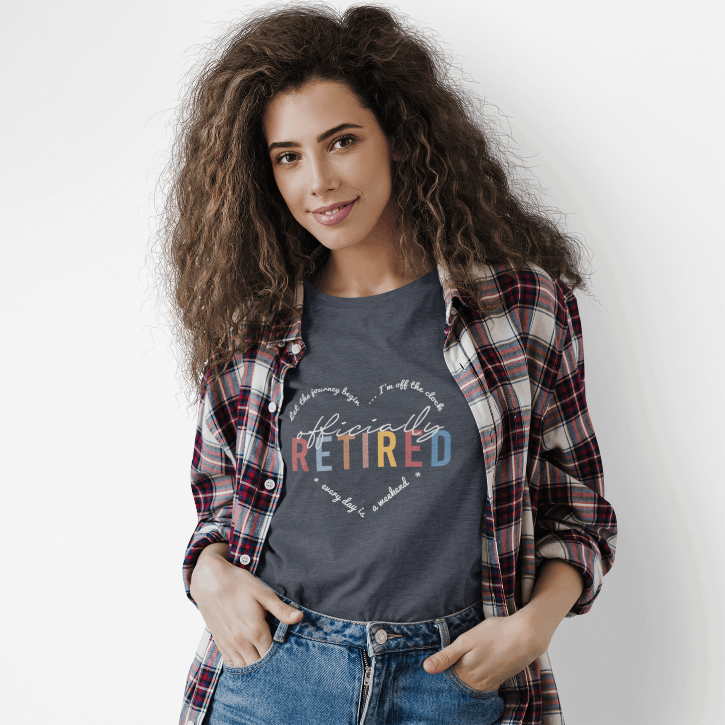 Officially Retired - Ladies Soft Tee