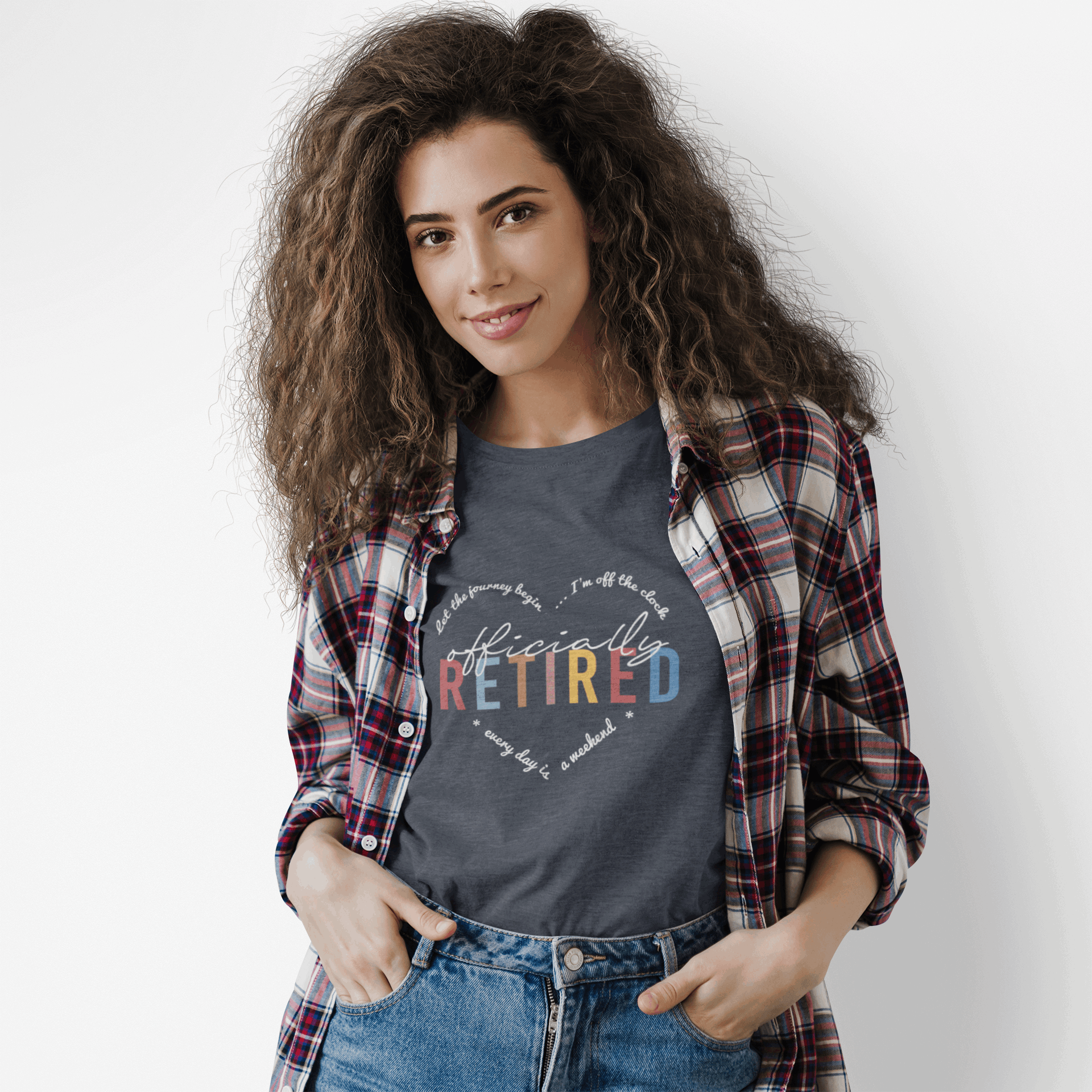 Officially Retired - Ladies Soft Tee