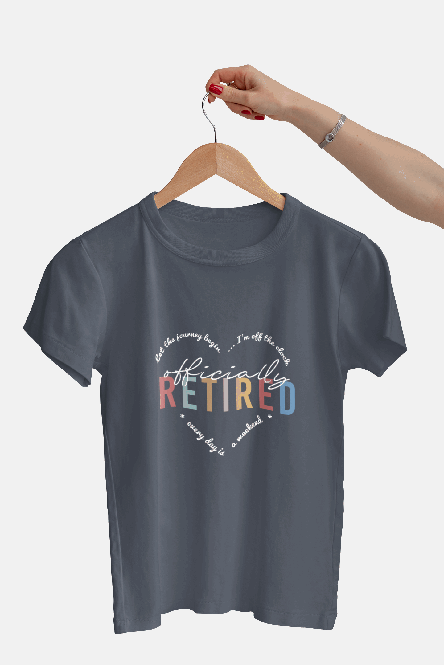Officially Retired - Ladies Soft Tee