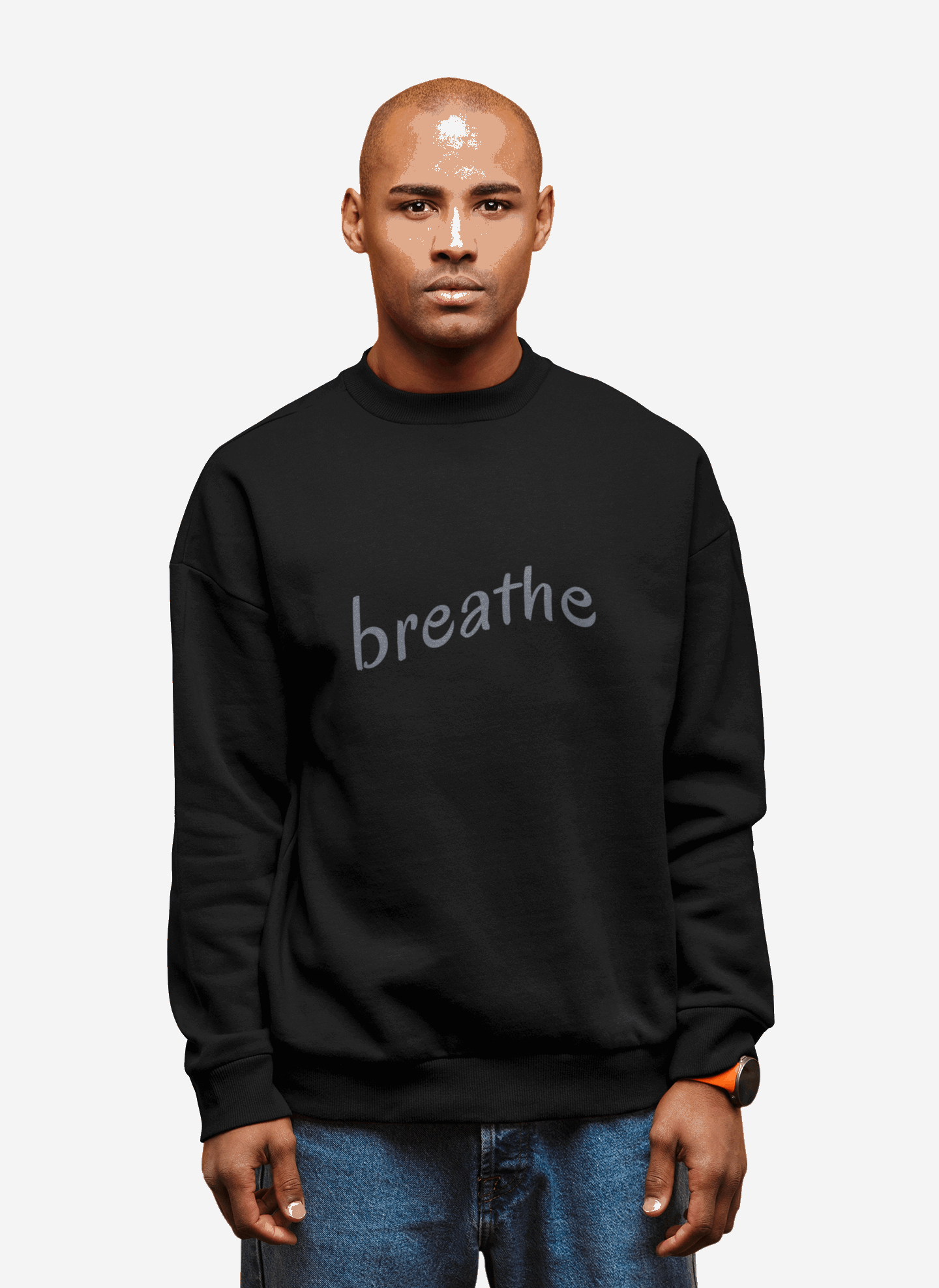 Breathe Sweatshirt - Mental Health Awareness