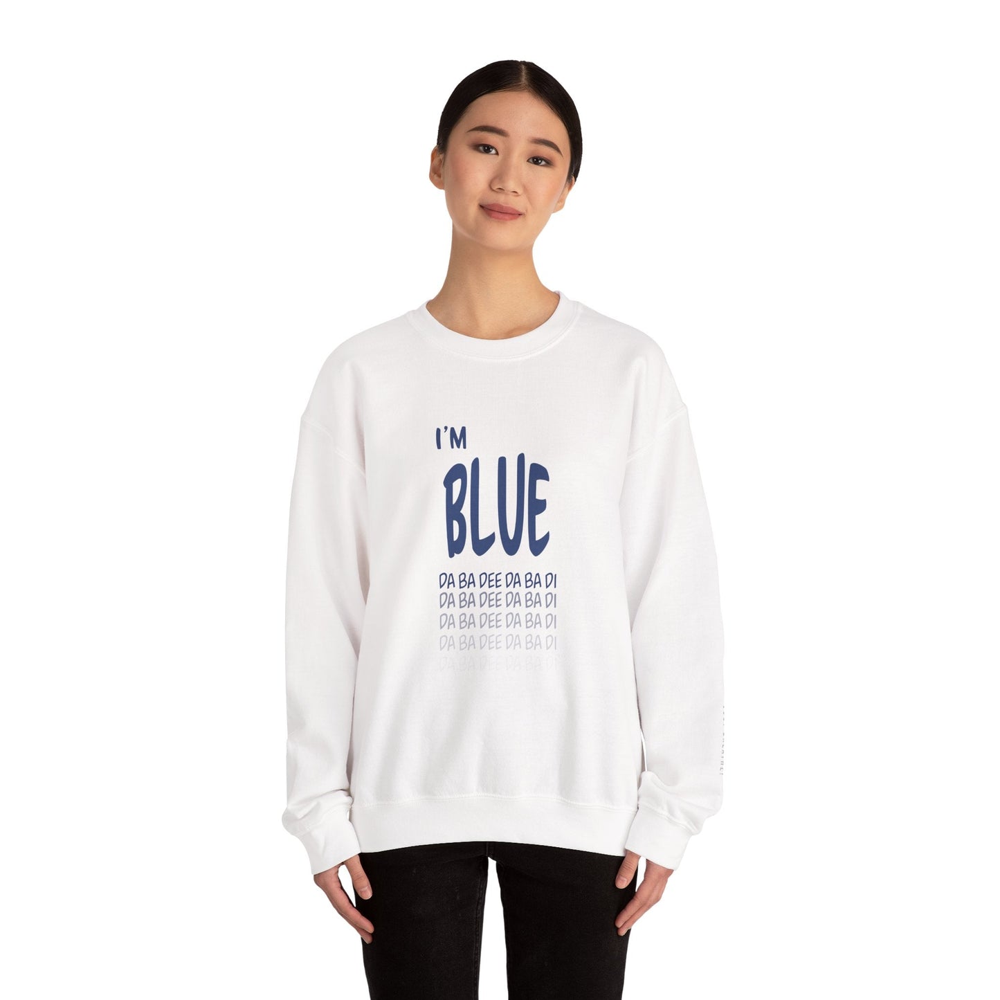 Blue Sweatshirt - Mental Health Awareness.