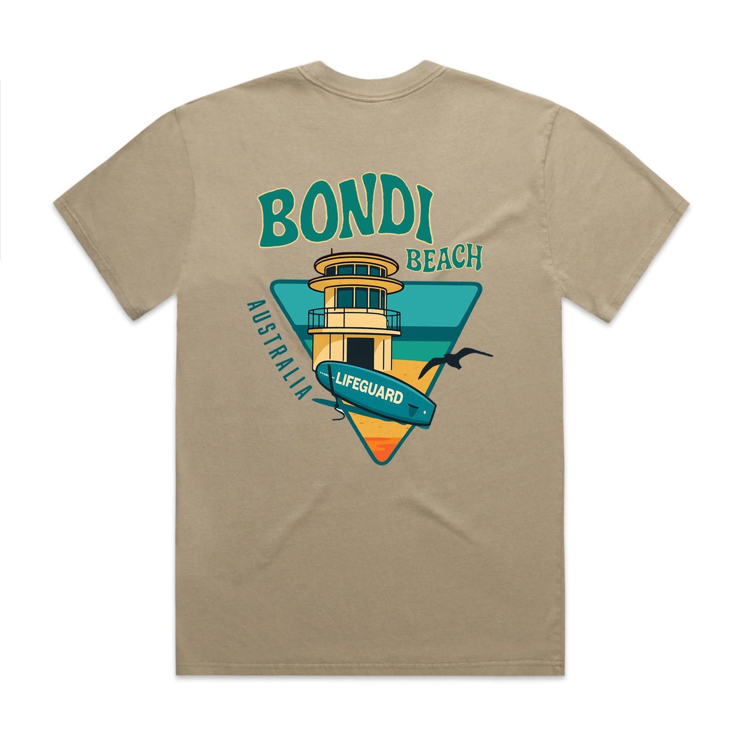 Bondi Beach - Unisex Premium Faded Tee