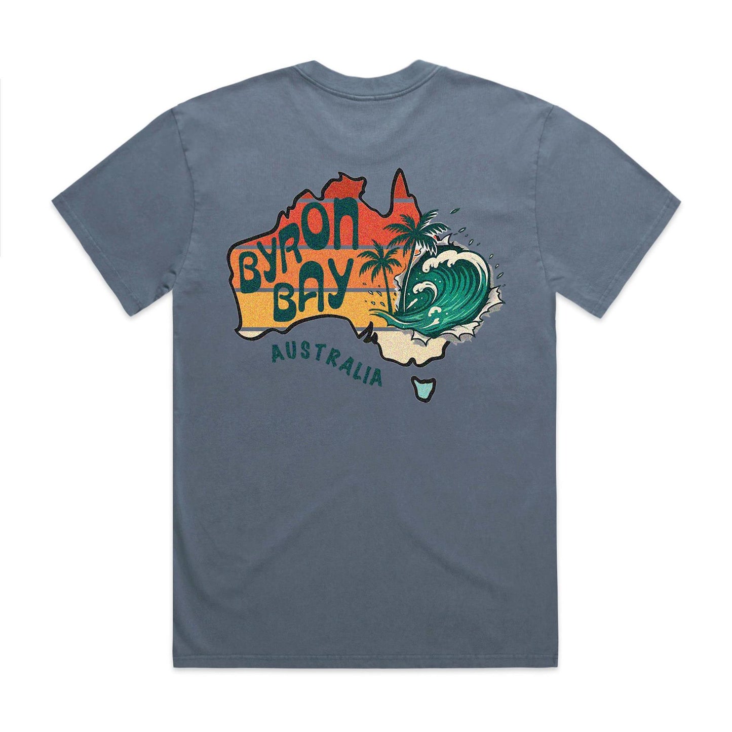 Byron Bay - Unisex Premium Faded Tee