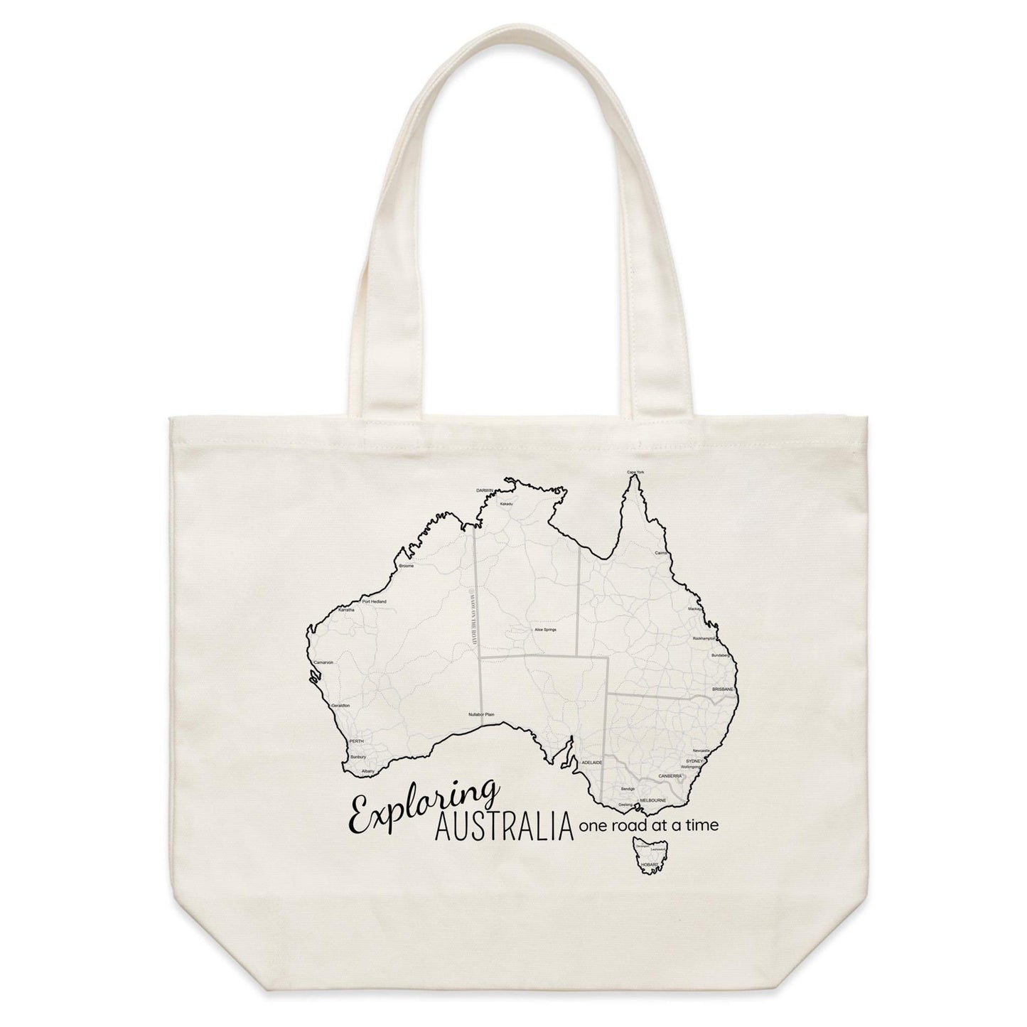 The Big Lap Tote - Canvas Tote Bag