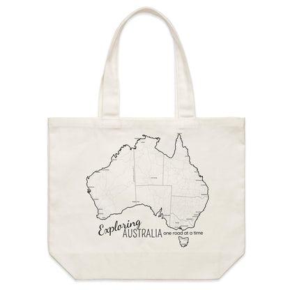 The Big Lap Tote - Canvas Tote Bag
