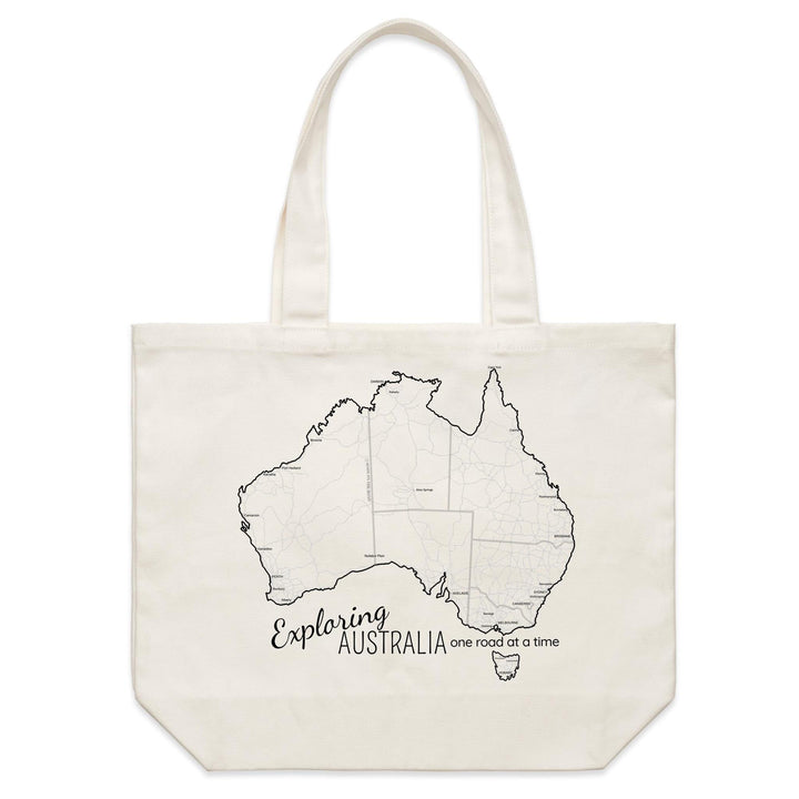 The Big Lap Tote - Canvas Tote Bag