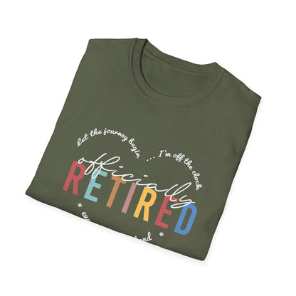 Officially Retired - Ladies Soft Tee