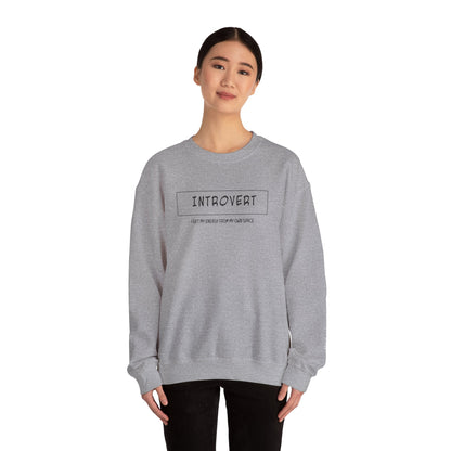 Introvert Sweatshirt - Mental Health Awareness