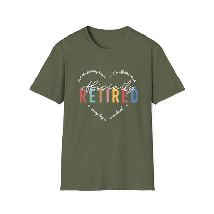 Officially Retired - Ladies Soft Tee