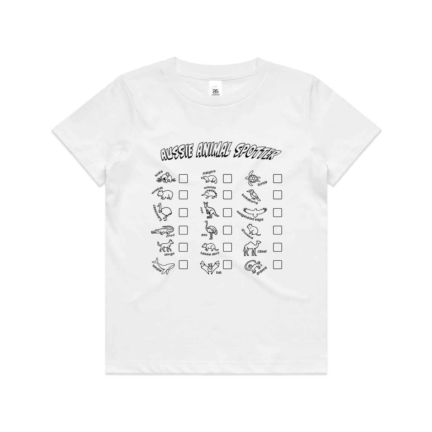 Aussie Animal Spotter - Kids Tee