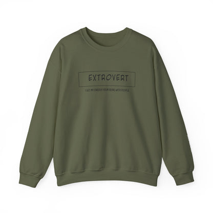 Extrovert Sweatshirt - Mental Health Awareness