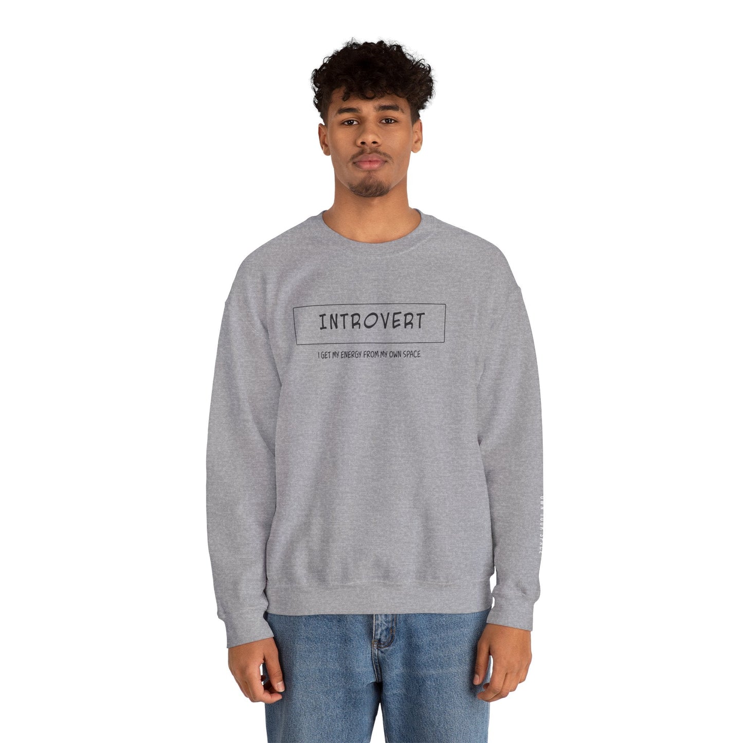Introvert Sweatshirt - Mental Health Awareness