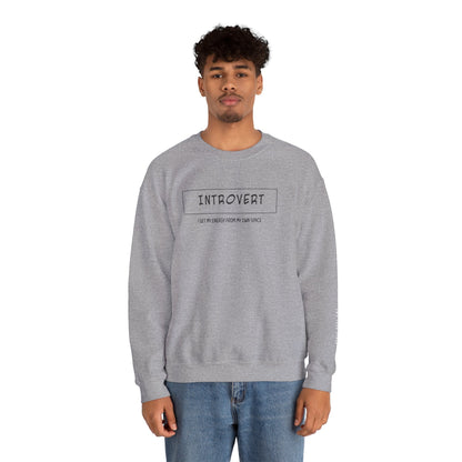 Introvert Sweatshirt - Mental Health Awareness