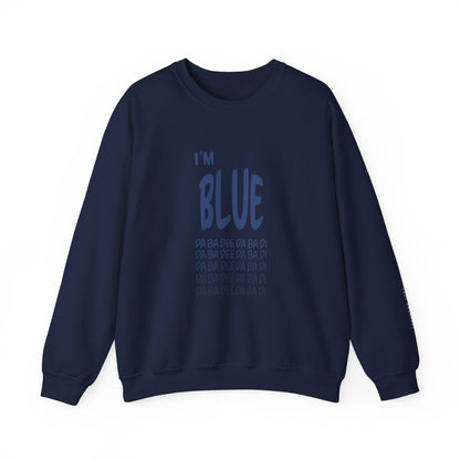 Blue Sweatshirt - Mental Health Awareness.