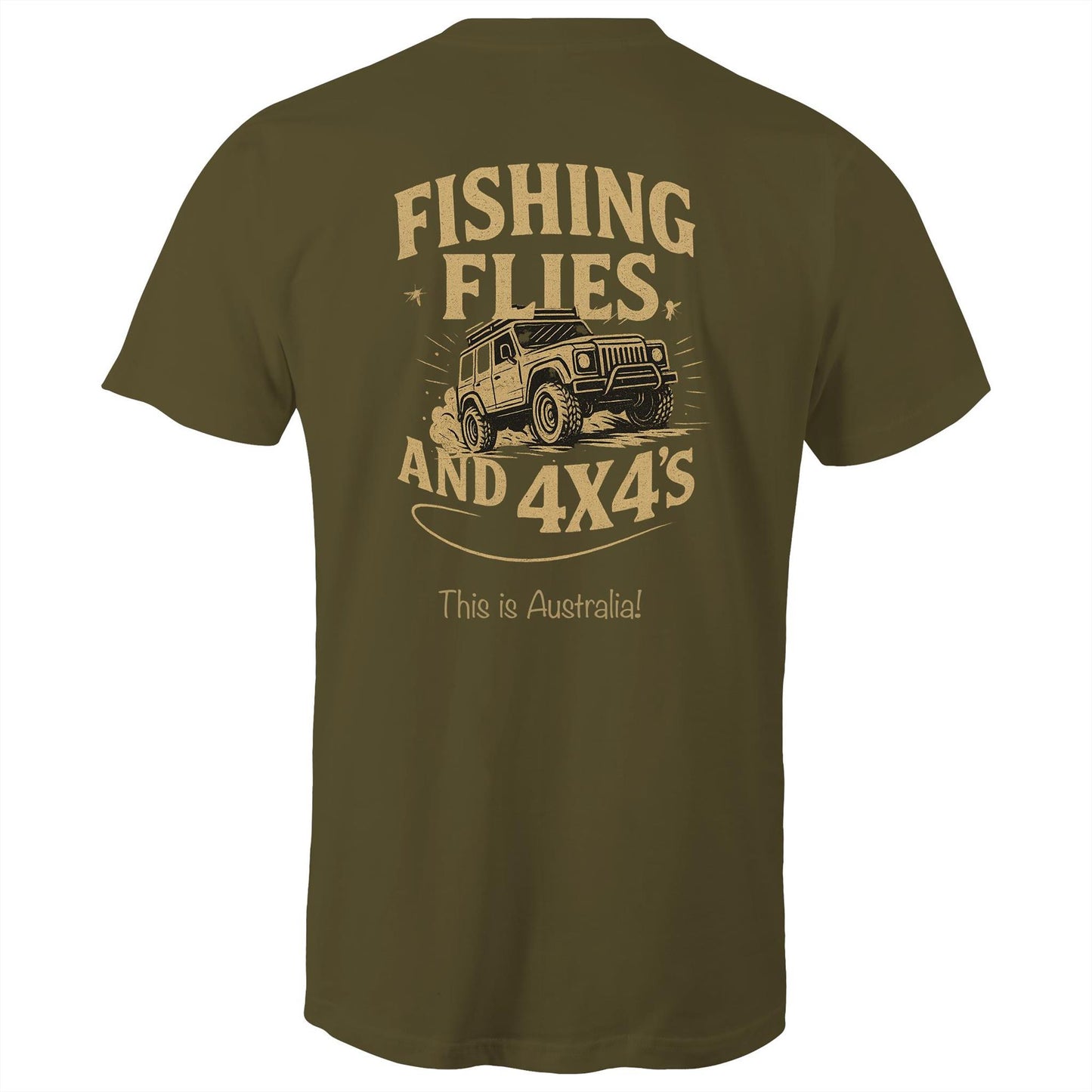 Flies, Fishing and 4x4s - Unisex Signature Tee