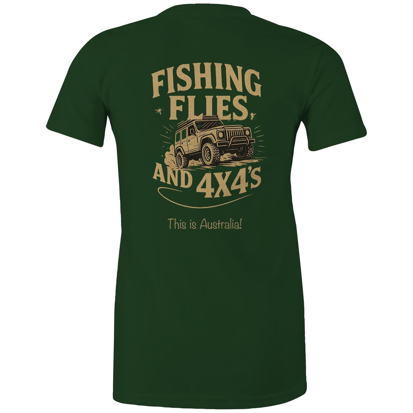 Flies, Fishing and 4x4's - Ladies Signature Tee