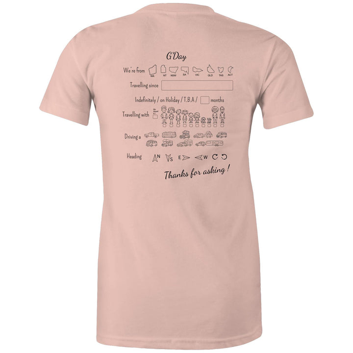 Thanks for Asking! - Ladies Signature Tee