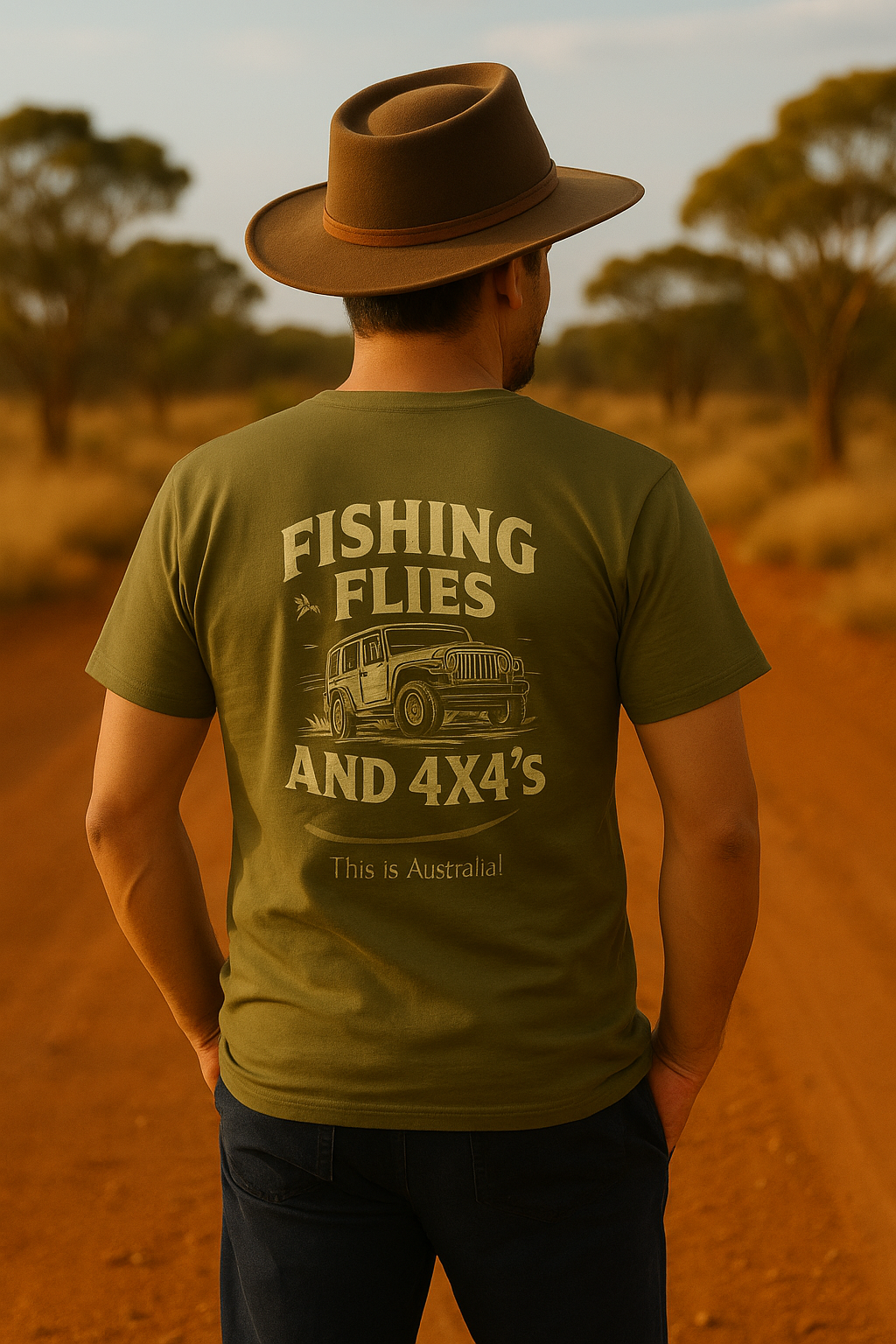Flies, Fishing and 4x4s - Unisex Signature Tee