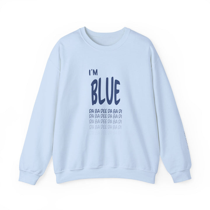 Blue Sweatshirt - Mental Health Awareness.