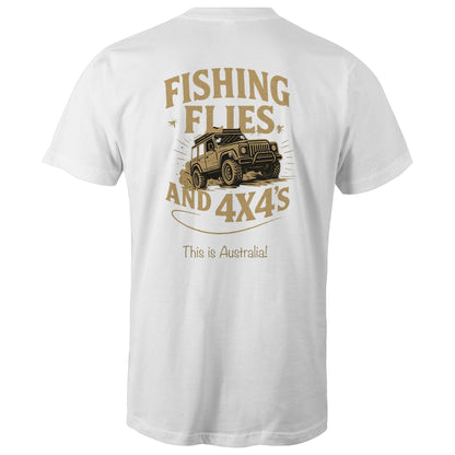 Flies, Fishing and 4x4s - Unisex Signature Tee