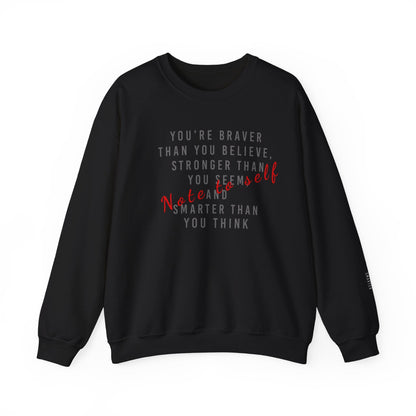 Note to Self Sweatshirt - Mental Health Awareness