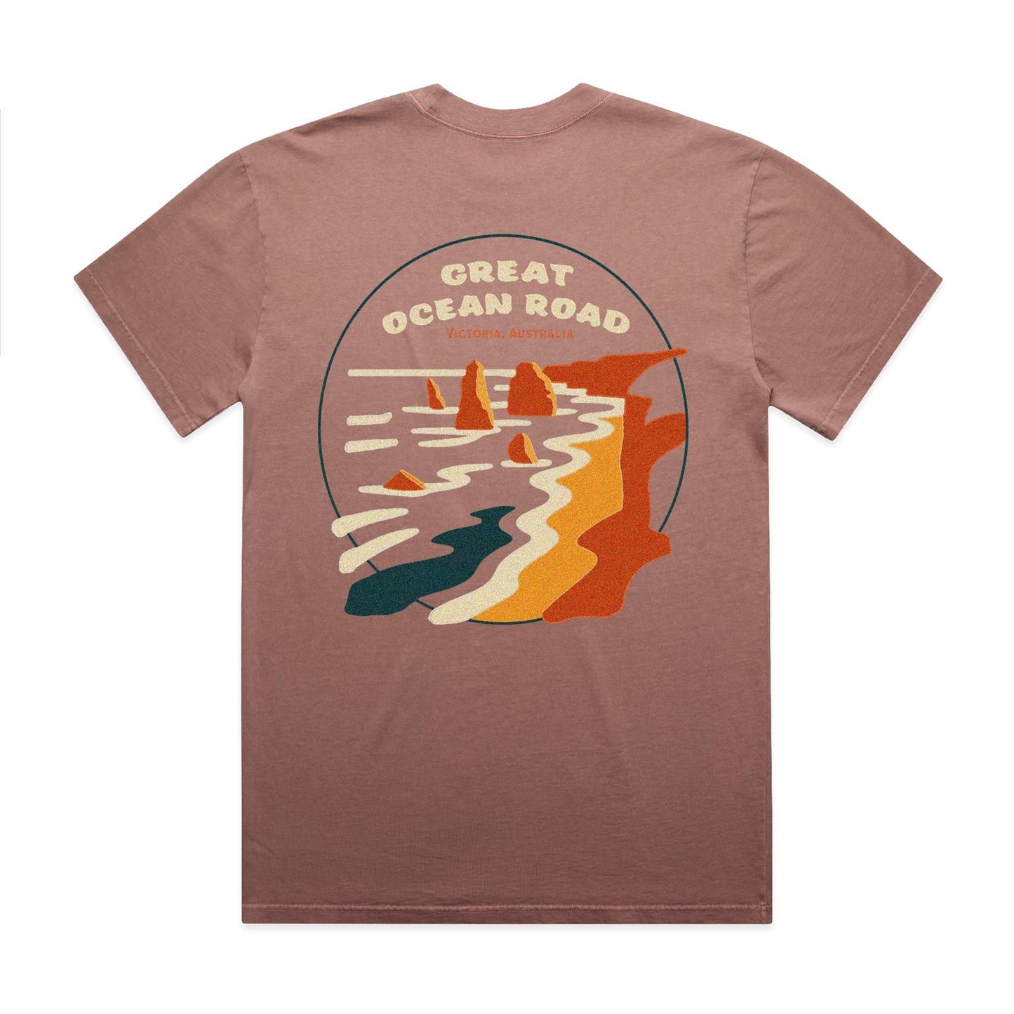 Great Ocean Road - Unisex Premium Faded Tee