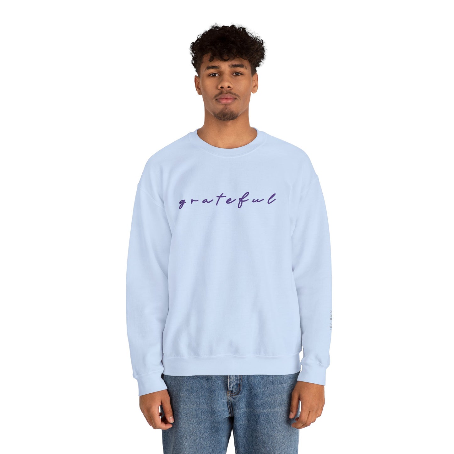 Grateful Sweatshirt – Supporting Mental Health Awareness.