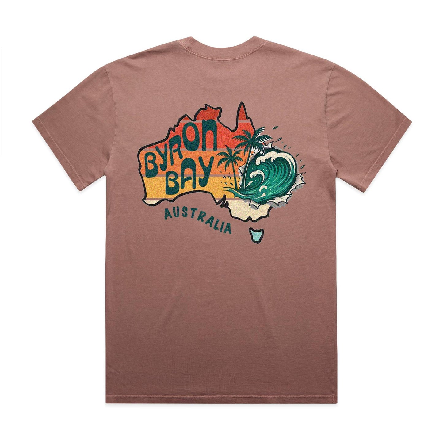 Byron Bay - Unisex Premium Faded Tee