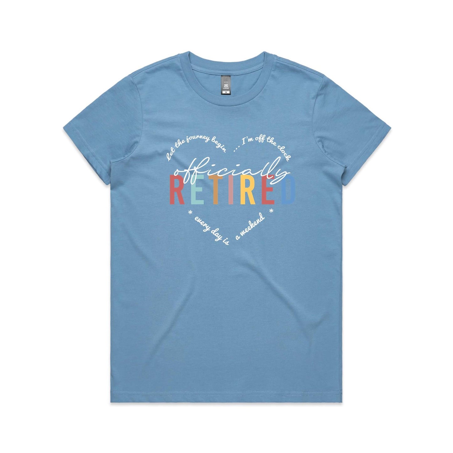 Officially Retired - Ladies Classic Tee