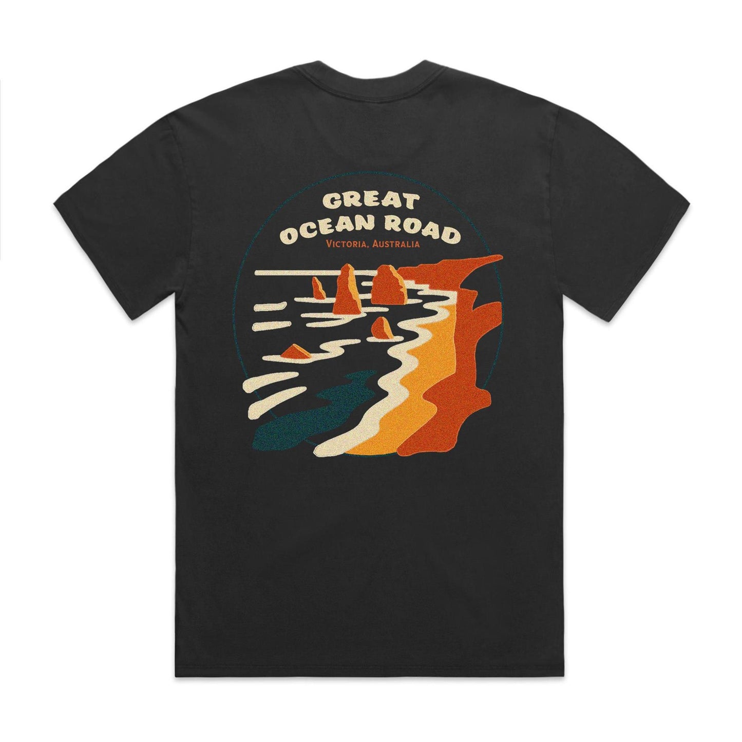 Great Ocean Road - Unisex Premium Faded Tee
