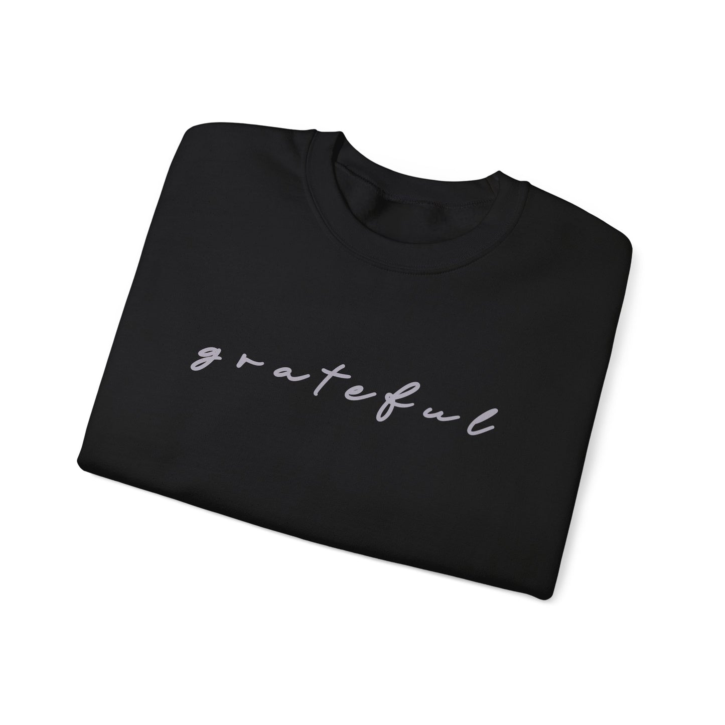 Grateful Sweatshirt – Supporting Mental Health Awareness.
