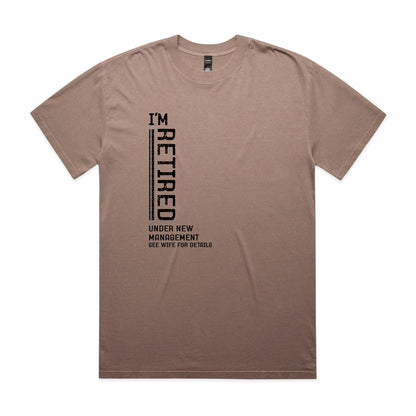 I'm Retired - Mens Premium Faded Tee