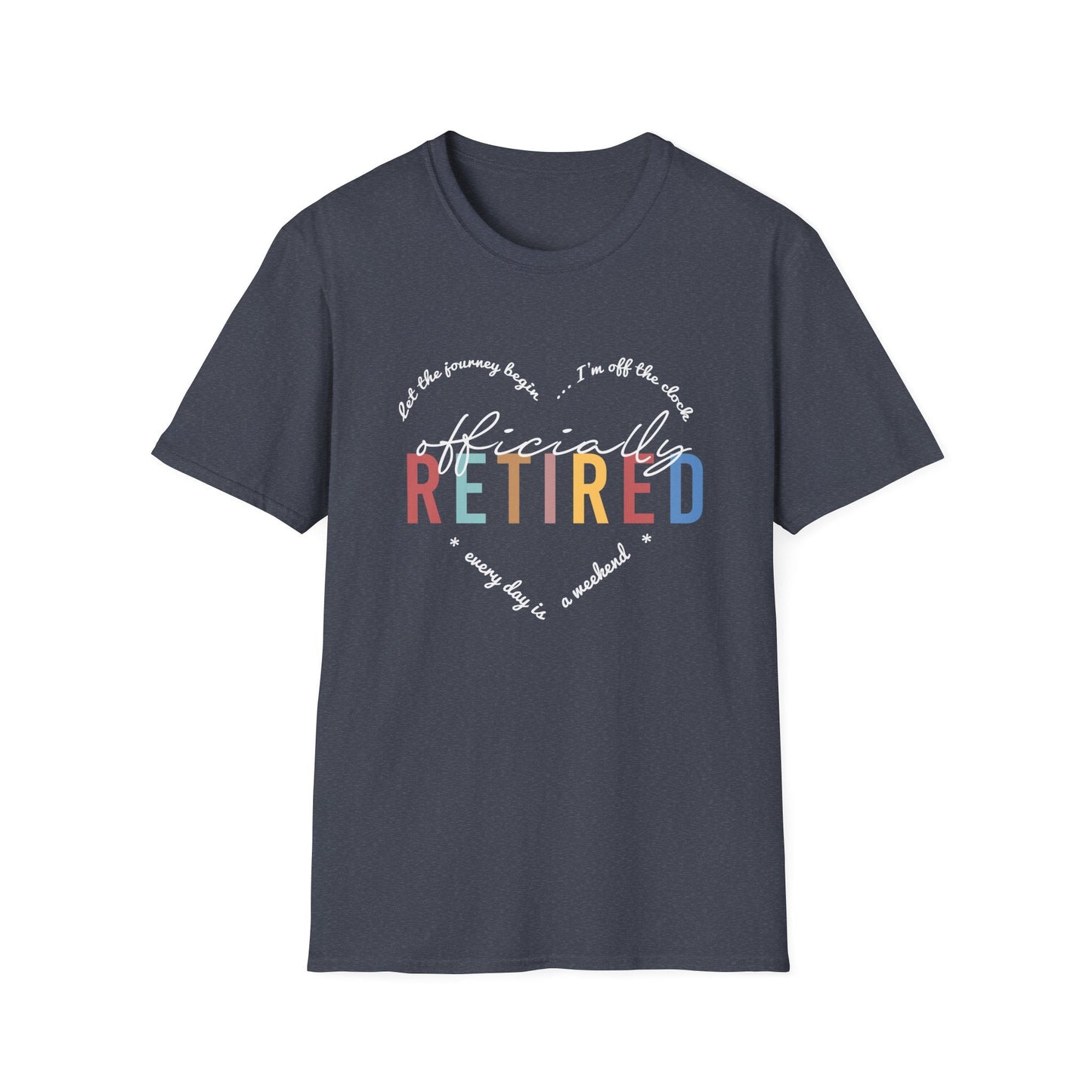 Officially Retired - Ladies Soft Tee