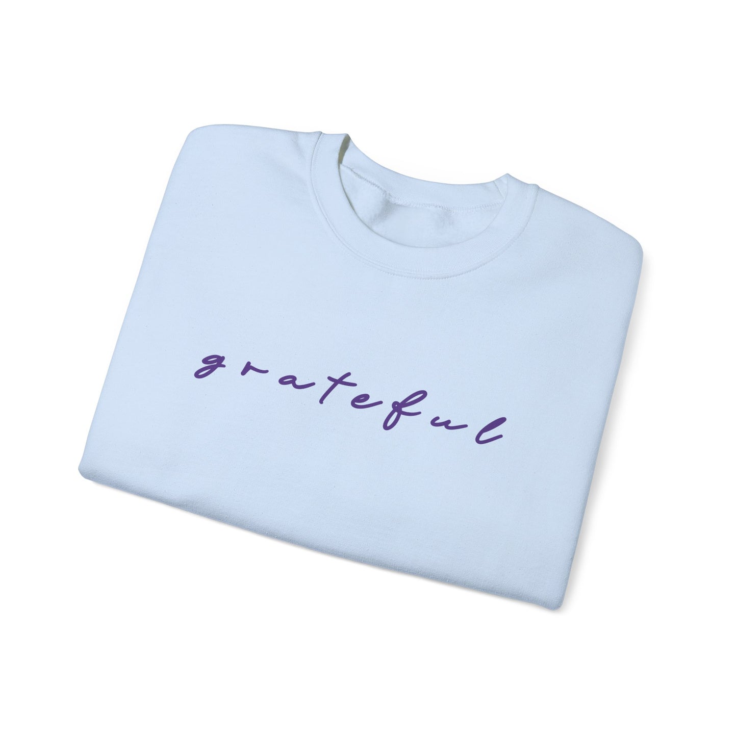 Grateful Sweatshirt – Supporting Mental Health Awareness.