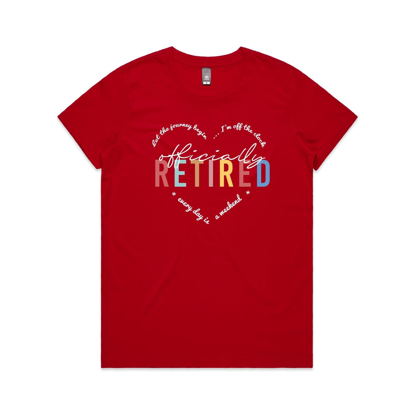 Officially Retired - Ladies Classic Tee