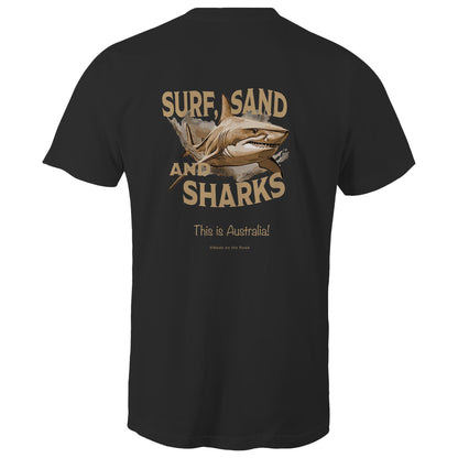 Surf, Sand & Sharks - Signature Tee