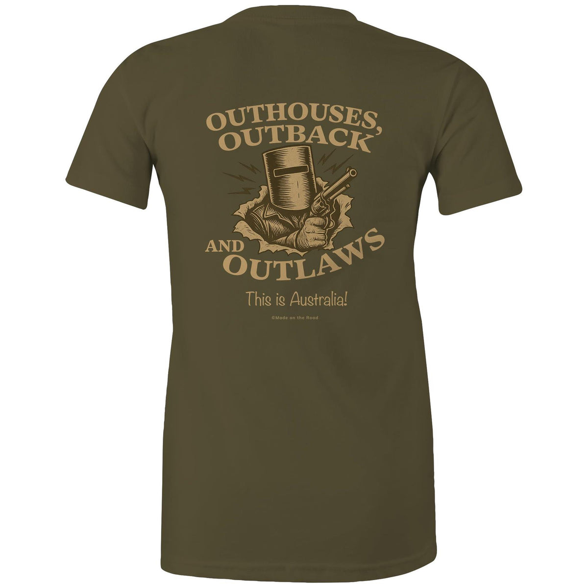 Outhouses, Outback & Outlaws - Ladies Signature Tee