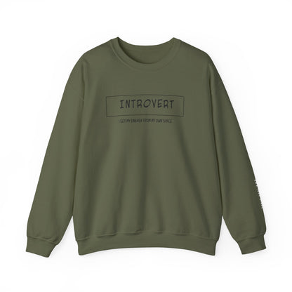Introvert Sweatshirt - Mental Health Awareness