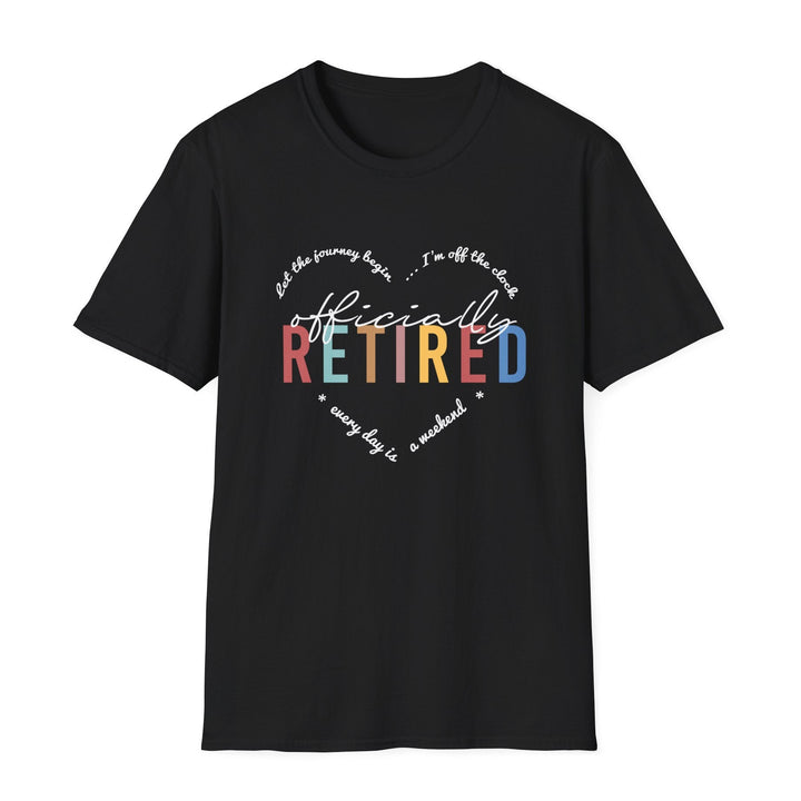 Officially Retired - Ladies Soft Tee