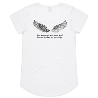 Spread Your Wings - Ladies Scoop Neck Tee