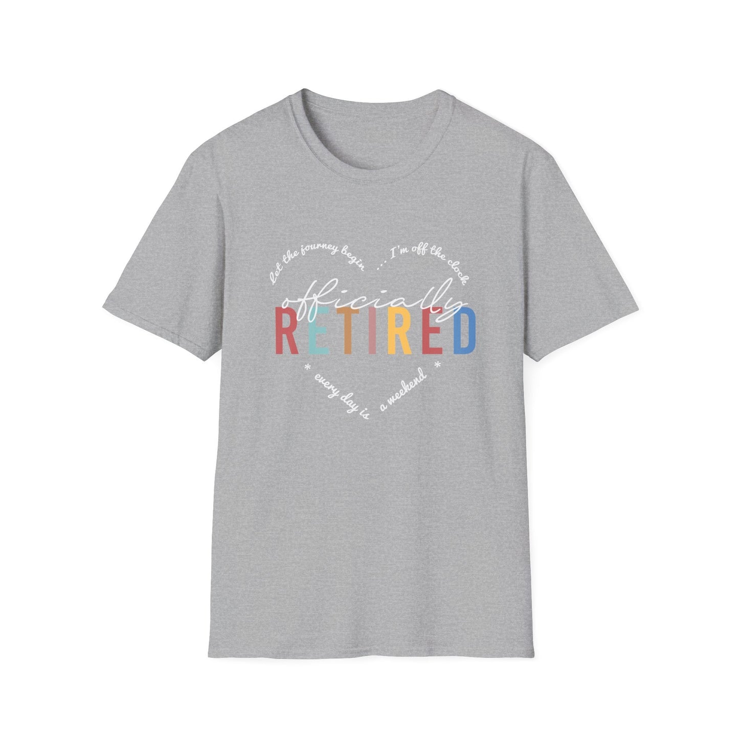 Officially Retired - Ladies Soft Tee
