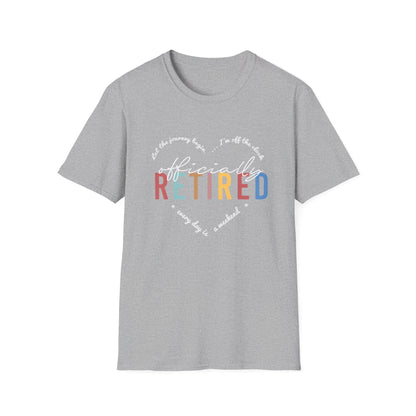 Officially Retired - Ladies Soft Tee