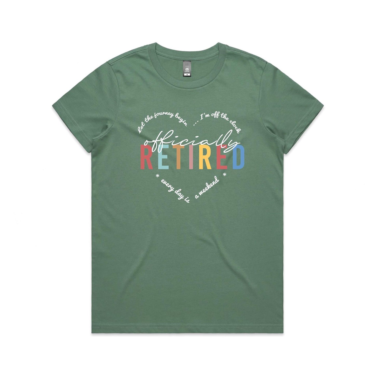 Officially Retired - Ladies Classic Tee