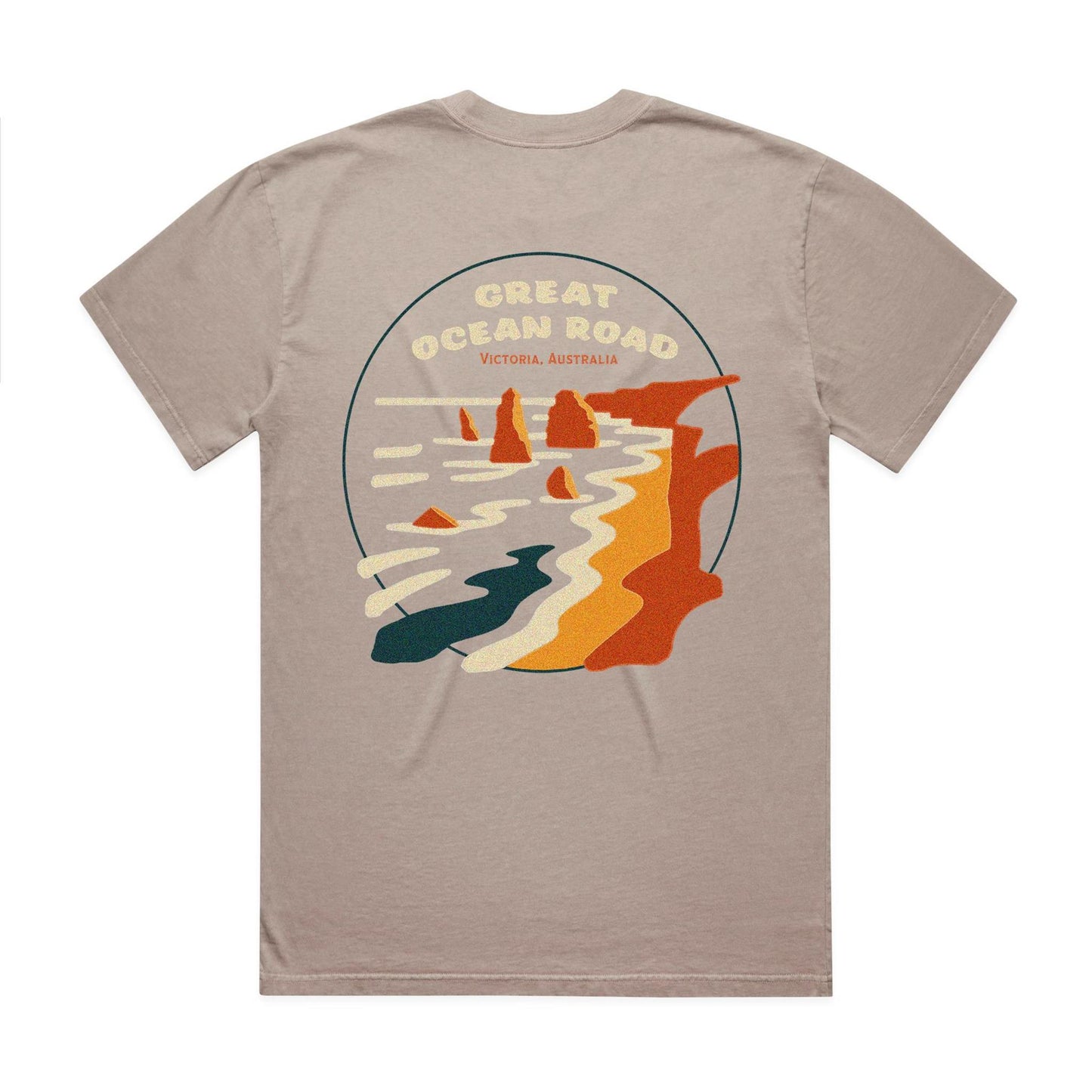 Great Ocean Road - Unisex Premium Faded Tee